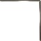 Ekena Millwork Hamilton Steel Bracket, Antiqued Pale Gold 2"W x 16"D x 16"H BKTM02X16X16HAAPG - alternate 3